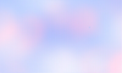 Aufkleber - Gradient color background with geometric halftone pattern.