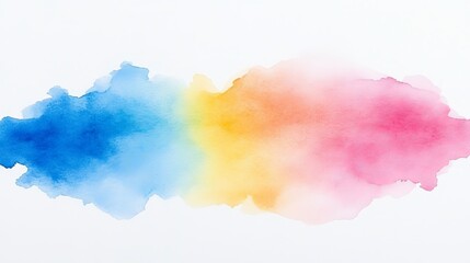 Wall Mural - This abstract space art, known as Celestial Watercolor Nebula, showcases cosmic dust, vibrant colors, and swirling nebula patterns, accompanied by a star cluster, to represent the infinite,