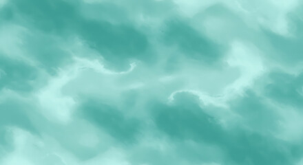 Wall Mural - soft flowing teal blue abstract seamless background texture