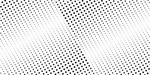 Wall Mural - polka dot pattern with fade effect. halftone gradient background. simple abstract geometric wallpape