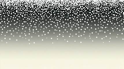 Wall Mural - Abstract design of falling snow on a gradient background.