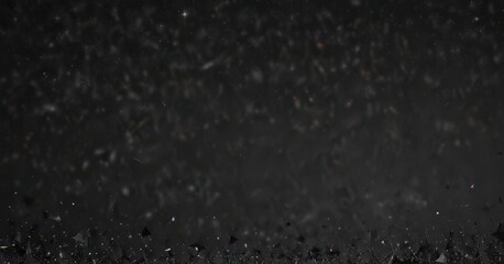 Wall Mural - Inky black canvas scattered with diamond-like stars,  stellar,  blue