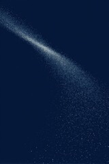 Leinwandbilder - Celestial Particle Motion Ethereal Digital Stardust Visualization for Futuristic Design, Premium Tech Branding and Immersive Visual Storytelling