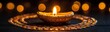 © SemangArt - Lit diya, festive lights, spiritual, India