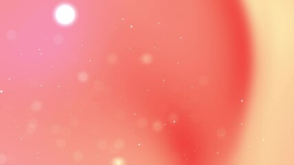 Wall Mural - aesthetic pastel yellow background with elegant white and yellow blur particle lights motion. suitab