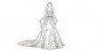 © SULIS - Formal gown design sketch