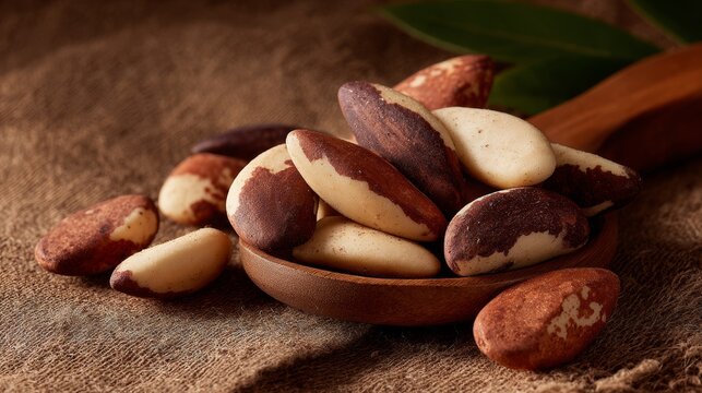 Raw organic brazil nuts