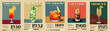 © Digital Nomad - Set of Cocktail retro posters with recipe. Classic Old Fashioned, Mojito, Cuba Libre cocktails digital print. Popular alcohol drinks. Vintage vector illustration, bar, pub, restaurant, kitchen decor