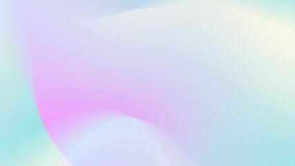 Wall Mural - Abstract neon gradient background. Trendy soft color palette. Modern motion animation background