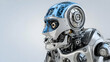 © Nattavee - with a transparent head revealing neural network structure
