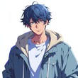 © てんぷら - アニメ調の美青年の切り抜き用素材