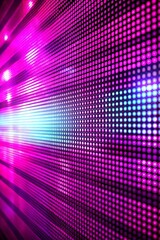 Wall Mural - dynamic pink pixelated display a vibrant technological visual