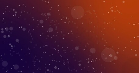 Wall Mural - Falling particles. Bokeh. Abstract snow. Colored background.