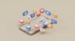 © Rafael - Social media marketing phone likes comments shares followers engagement digital strategy promotion growth app