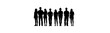 © Andrei - A white background features the modern profile silhouettes of individuals, symbolizing a family generation