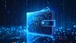 © photostockatinat - A digital wallet symbolizing the future of finance and cryptocurrency