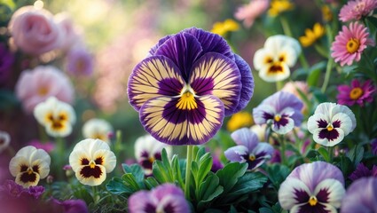 Wall Mural - an attractive sight of flora