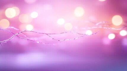 Aufkleber - This close-up shot features a 3D neuron model glowing in pastel colors with blurred scientific equipment in the background, highlighting the intricacies of human biology