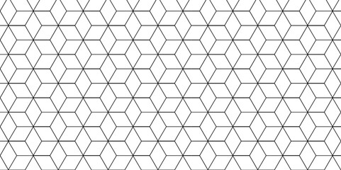 Seamless pattern with hexagon square cube geometric pattern shapes grid metal element texture design. vector tiles gradient science web tech connection triangle diamond honeycomb hexagon art.
