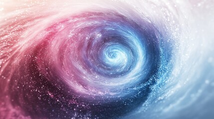 Wall Mural - Spiral Galaxy in Space