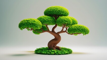 Wall Mural - Green leaves bush on background, isolated shrub plant with clipping path for garden design