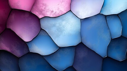 Wall Mural - colorful stained glass pattern creating an abstract mosaic design