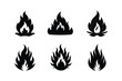 © Madhusudan - Fire Silhouette Vector Bundle – High-Quality Flame Illustrations for Designers