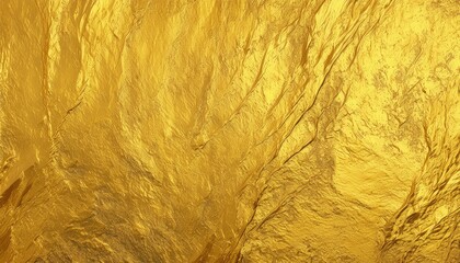 Poster -  luxurious gold foil texture with metallic shimmer for premium branding, elegant print, and modern web design background