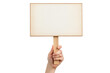 © Birala - Ffpucsumi Human Hand Holding Blank Demo isolated on a transparent background. High quality PNG, commercial use.