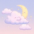 © Brenda - vector illustration of a cloud