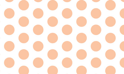 Poster - abstract pink big dot pattern design.