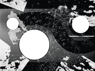 Leinwandbilder - Grunge textured banner with rough edges. Speckled texture. Overlay grunge texture . Simply place texture over any object to create grunge effect . Banner with scratched surface for your design. 