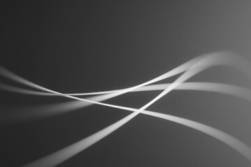 Wall Mural - capture minimalistic composition featuring dynamic lines gracefully intersecting against stark clean