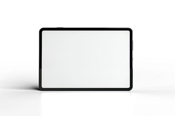 Ultra Quality Image of Somputer Tablet Isolated on White Background Illustration