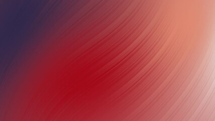 Wall Mural - Abstract blue, red wavy background with soft texture and seamless looping