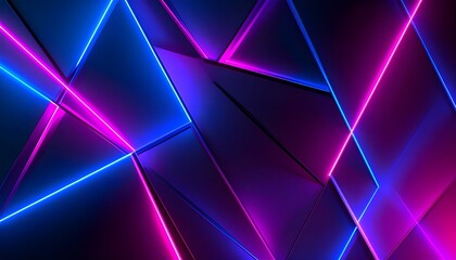 Wall Mural - blue violet purple fuchsia magenta pink abstract background. geometric shape pattern.