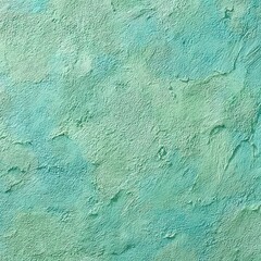 Wall Mural - smooth sage green plastered wall with textured finish and light effects