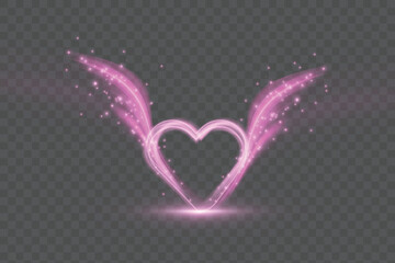 Poster - Sparkling pink and gold glow with bokeh, stars, and romantic flares—perfect for PNG Valentine cards, luxury banners, or festive and glamorous holiday designs.