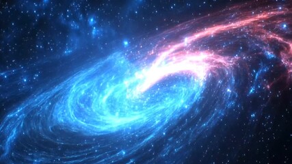 Wall Mural - space galaxy background. Spiral Galaxy Nebula in Deep Space