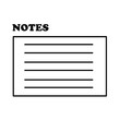 © Erlin - Illustration of list notes, to do lists, plans for journals to fill daily activities or tasks for school, office, business.