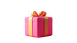 © Anna - 3D Cartoon Icon Gift Box Isolated on Transparent Background - Vibrant and Fun Illustration for Special Occasions
