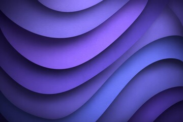 Aufkleber - Abstract design featuring layered waves in shades of purple and blue creating a visually dynamic background