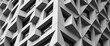 © YASUMIN - Black and white close-up of a geometric building facade, featuring repeating patterns and ample negative space, contemporary, architecture