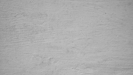 Leinwandbilder - Gray grey white rough plaster facade wall texture, broom finish background banner