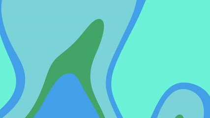 Wall Mural - Abstract fluid colorful background with soft texture and seamless looping