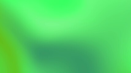 Wall Mural - Abstract blurred green gradient background with soft texture and seamless looping
