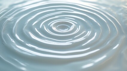 Wall Mural - White water ripple pattern backdrop