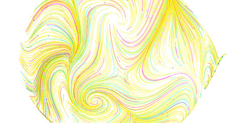 Aufkleber - Colorful abstract background with swirling lines and vibrant colors. Perfect for design projects.