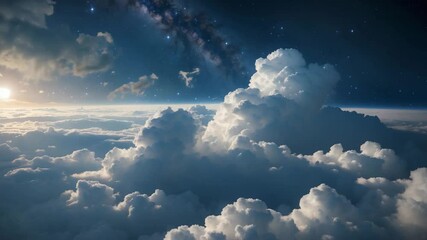 Wall Mural - the secrets of space cloud unveiled