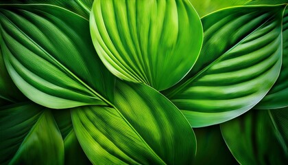 lush green leaf texture